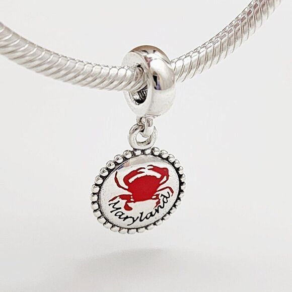Pandora Maryland Crab Dangle Charm - Picture 1 of 5